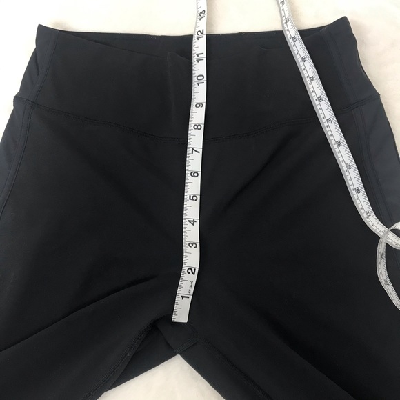 Lululemon High Rise Crop Tights Black 10 - Picture 8 of 11
